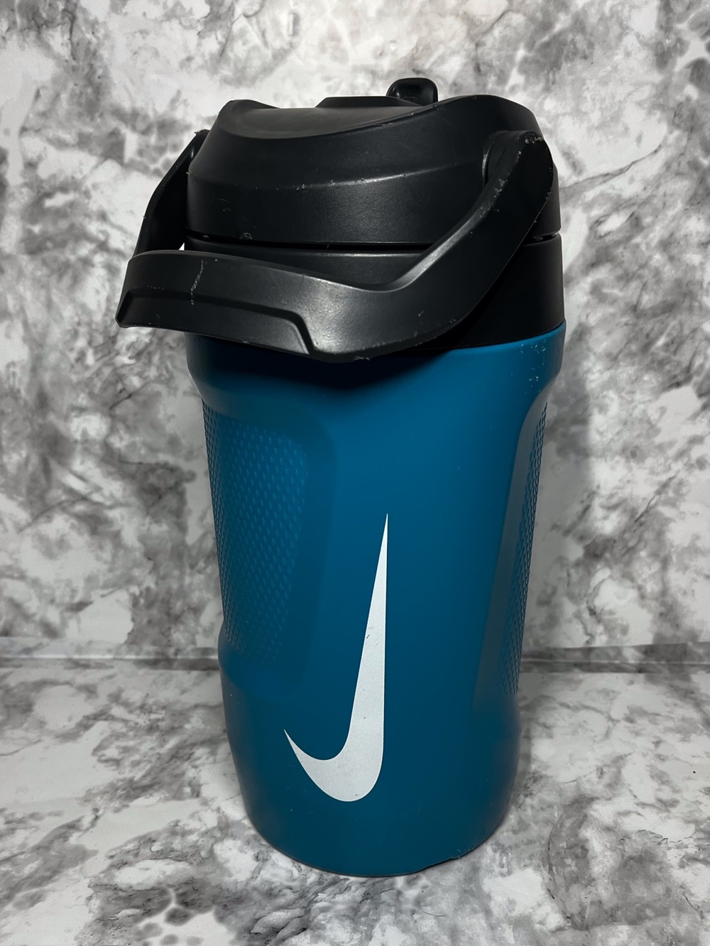 Nike 64 oz Water Bottle Jug with Handle and Flip Lock Lid - Teal